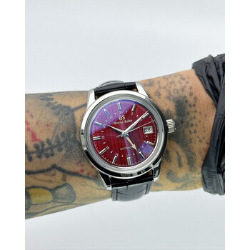 Custom Grand Seiko Mod • GS GMT Red Maple “Yuka Momiji” SBGJ273 • 39mm